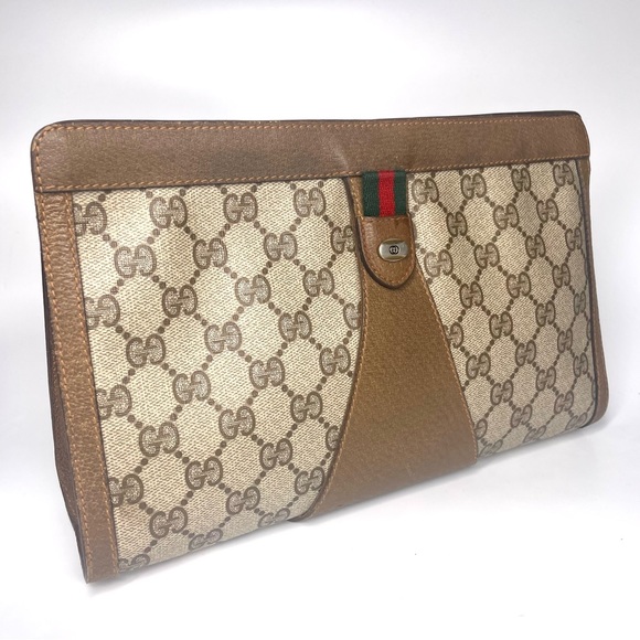 Gucci Ophidia Supreme GG Monogram Accessory Collection Clutch - Picture 13 of 16